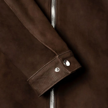 Racer Jacket | Tobacco (Nickel Hardware)