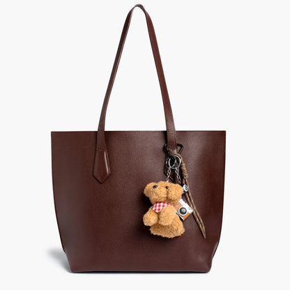 Stacked Charm | Tan Poodle