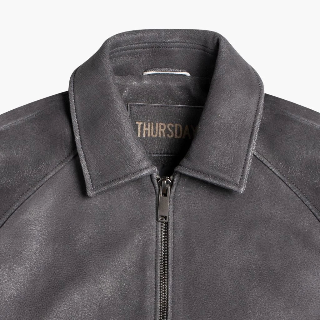 Major League Jacket | Grey Textured
