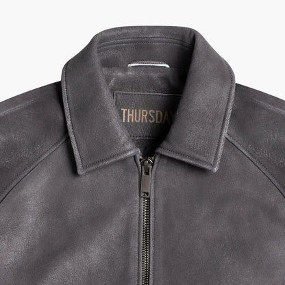 Major League Jacket | Grey Textured