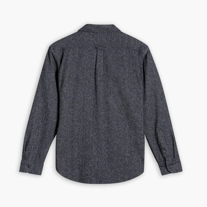 Summit Flannel Shirt | Blue Herringbone