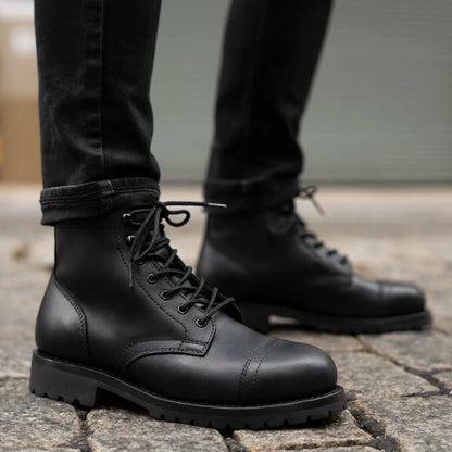 Heritage Captain StormKing® | Black Oil Tan