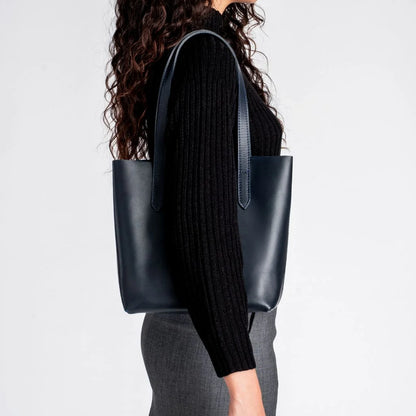 Everyday Tote | Navy (S)