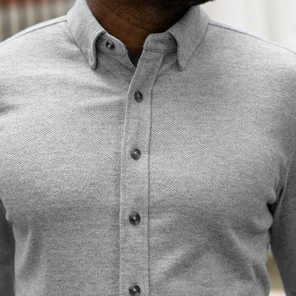 Everyday Button-Down Shirt | Light Grey