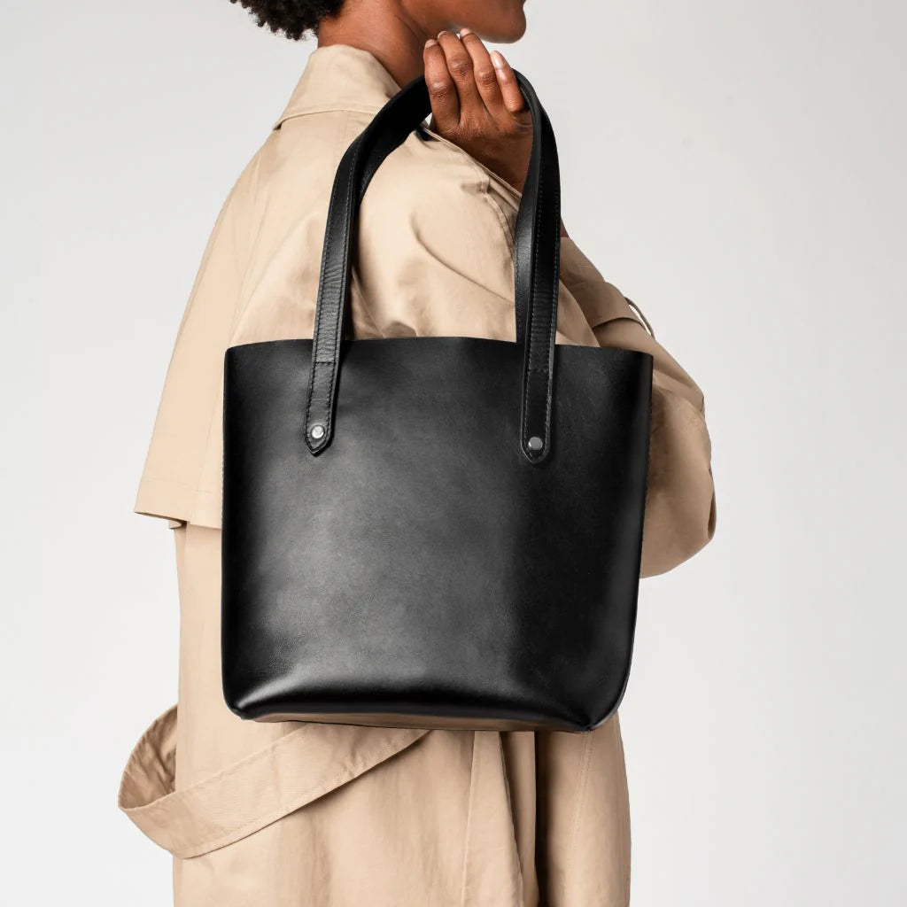 Everyday Tote | Black (S) (Silver)