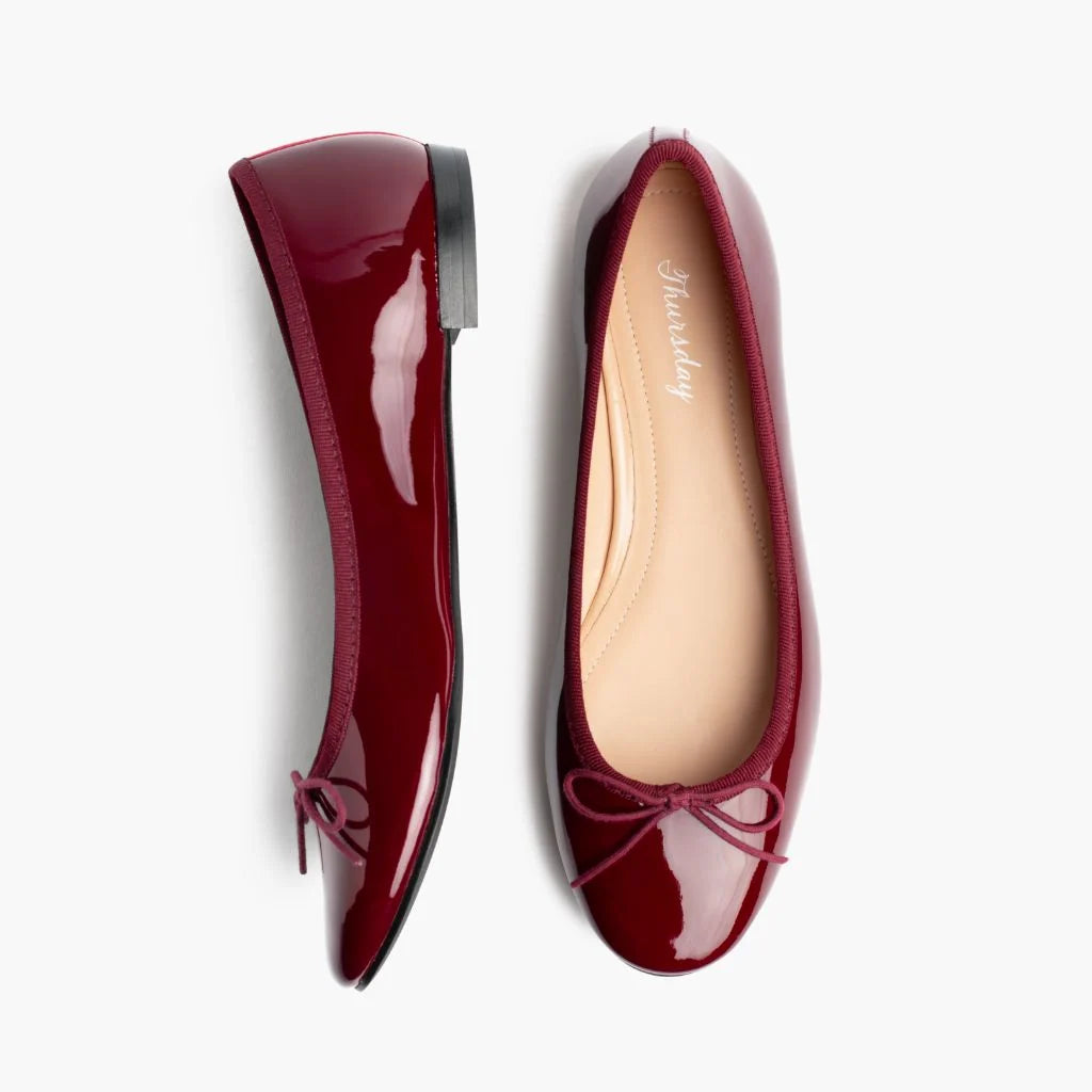 Tiny Dancer | Burgundy Patent