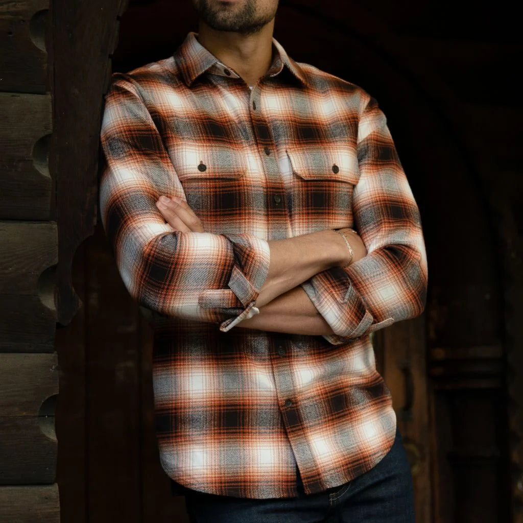 [W] Summit Flannel Shirt | Harvest
