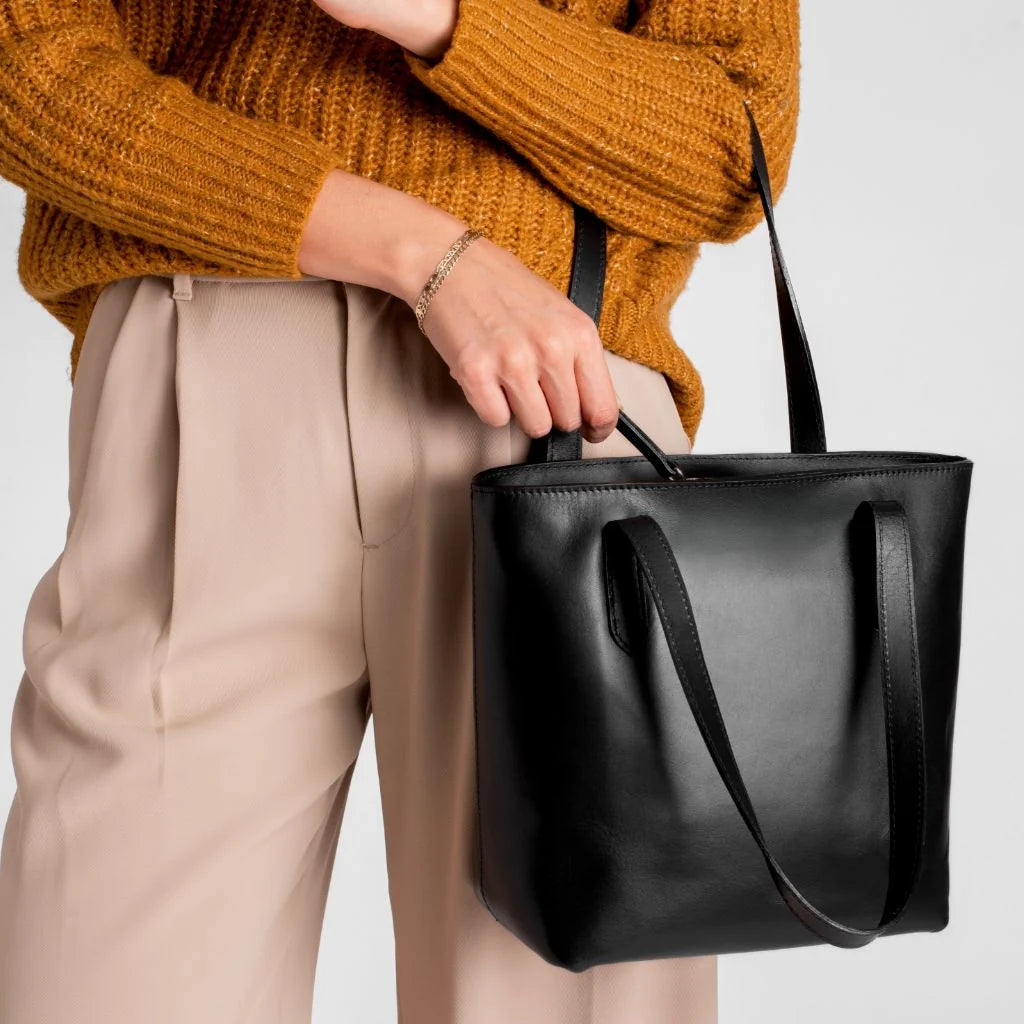 Everyday Tote | Black (S) (Zipper)