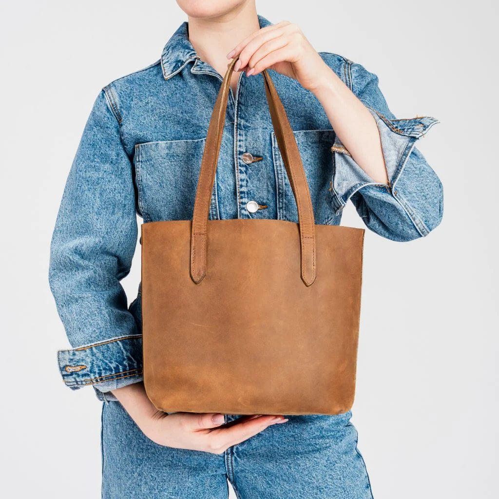 Everyday Tote | Vintage Cognac (S)