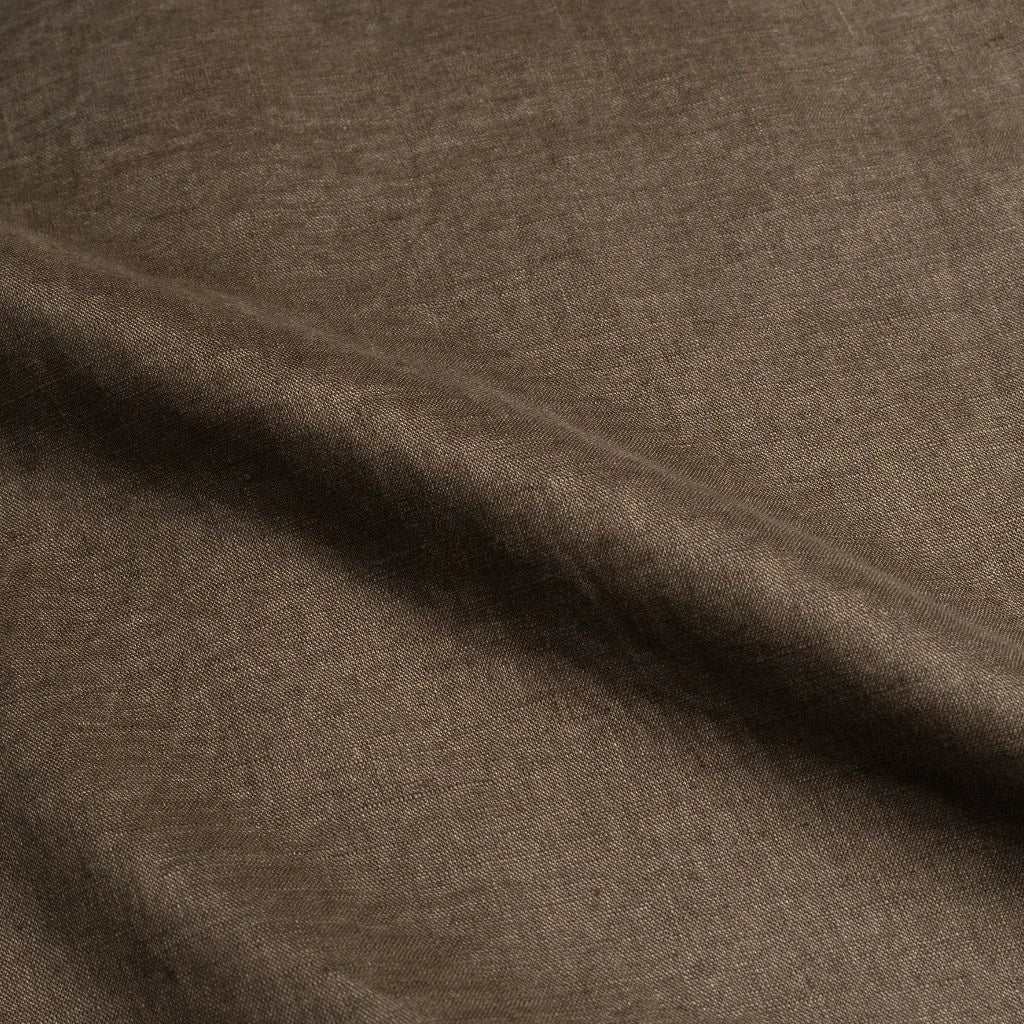 Linen Shirt | Brown