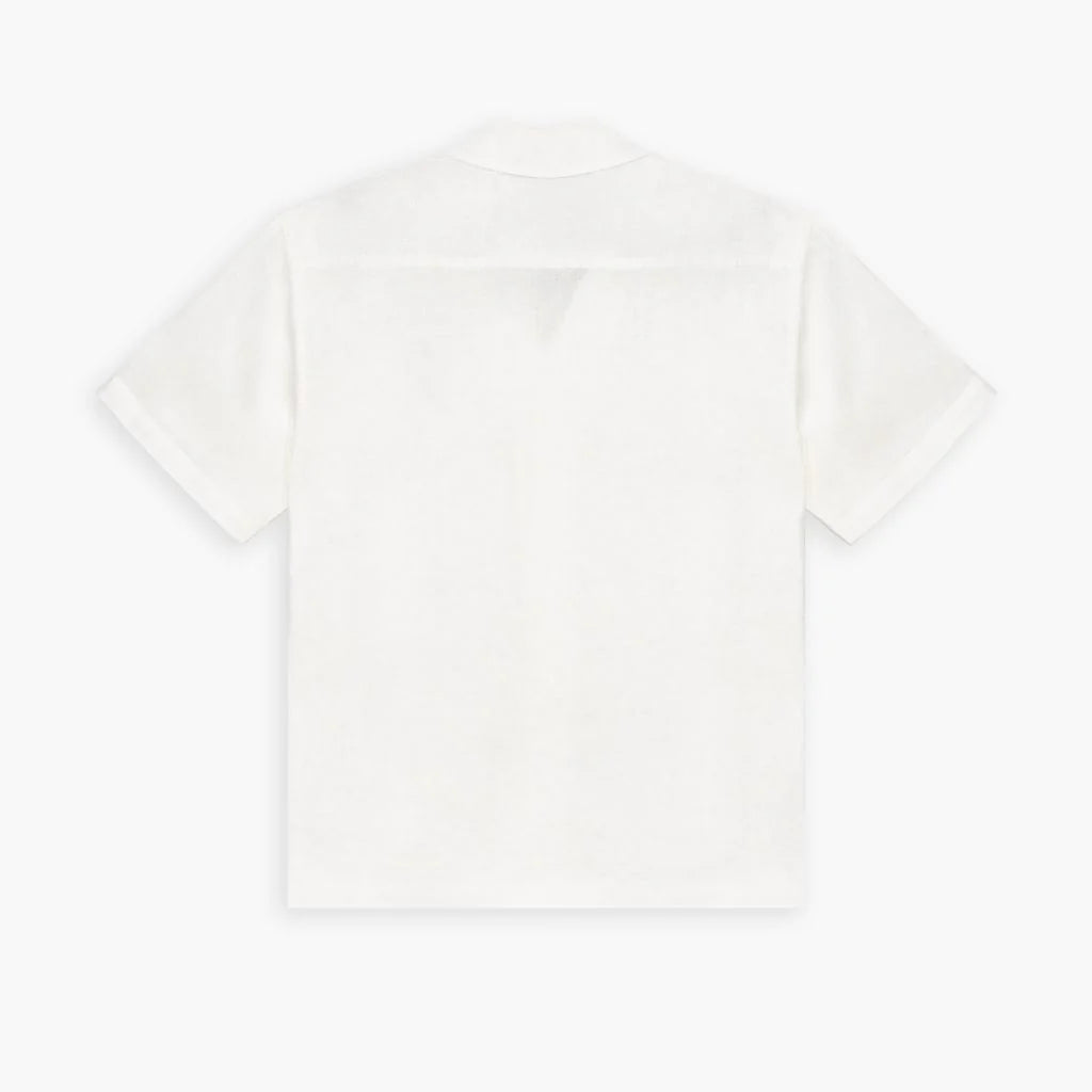 Linen Camp Shirt | White