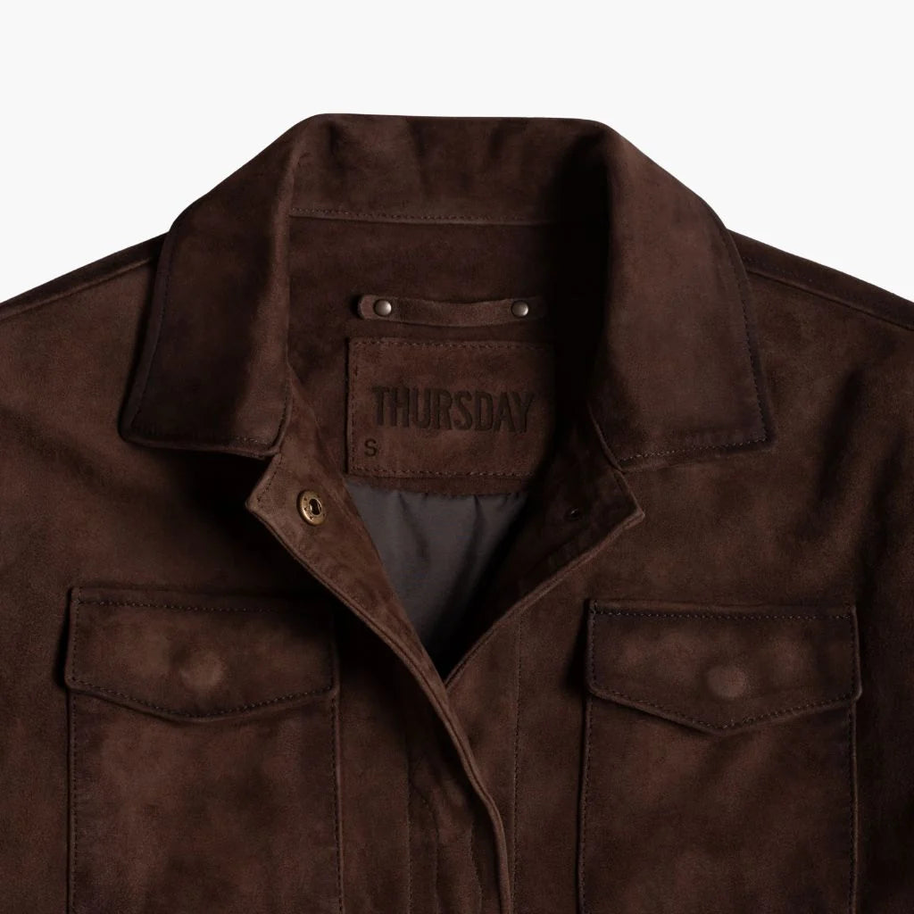 Dakota Shirt Jacket | Brown