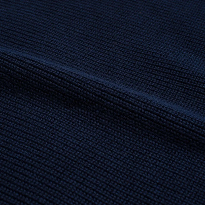 Ribbed Crewneck Sweater | Navy