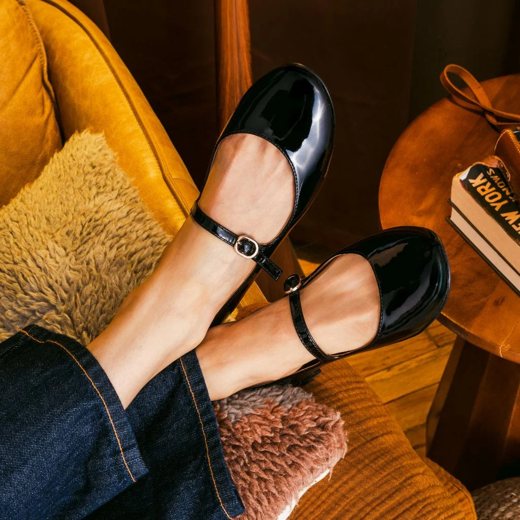 Mary Jane | Black Patent