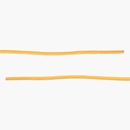 Round Waxed Cotton Laces | Yellow