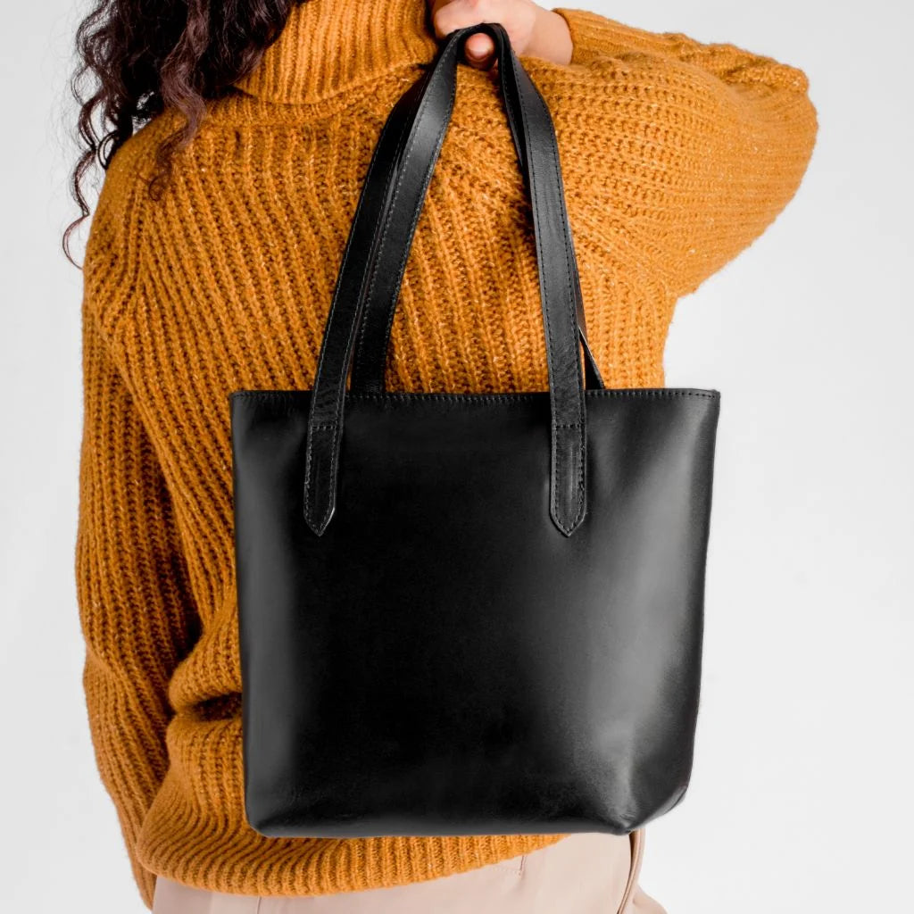 Everyday Tote | Black (S) (Zipper)